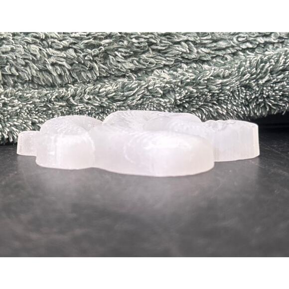 Selenite Mini Snake Carved Figurine Small 3 Inch Natural Quartz Crystal - Picture 3 of 11